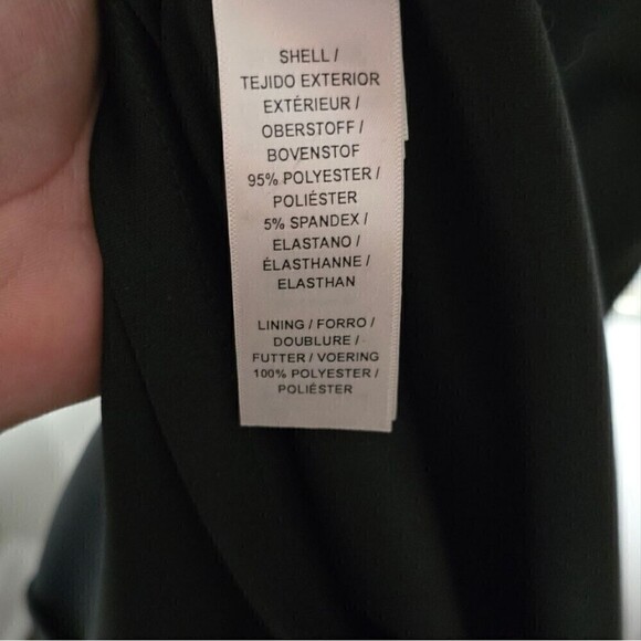 NWT Aidan Mattox Cocktail Black Dress SZ 2 - Picture 5 of 7